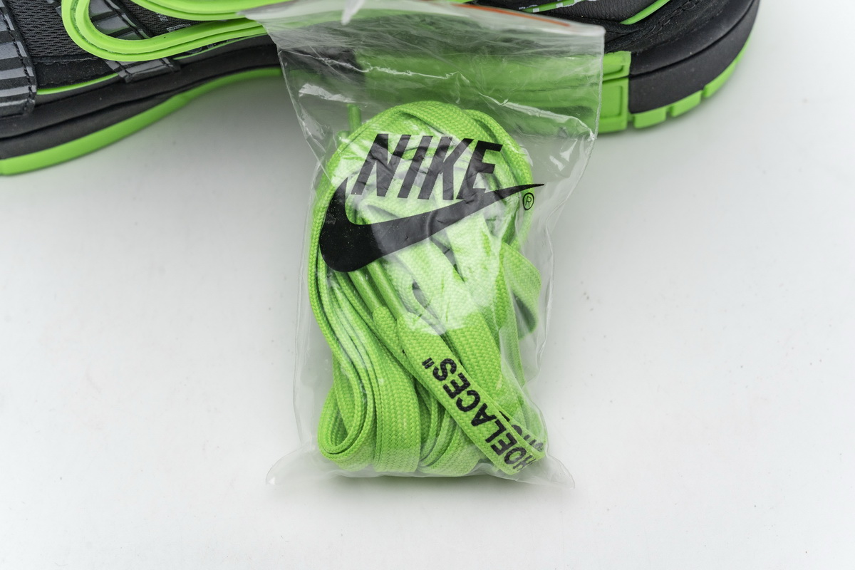 Cu6015 001 Off White X Nike Air Rubber Dunk Green Strike 24 - www.kickbulk.co